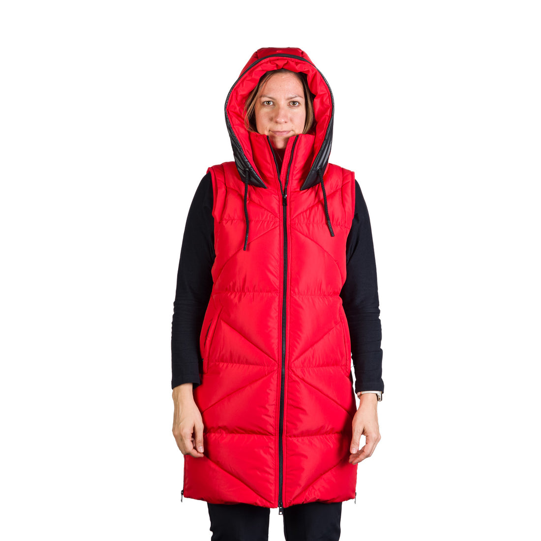 VE-4482SP women's casual trendy like down vest JERRI