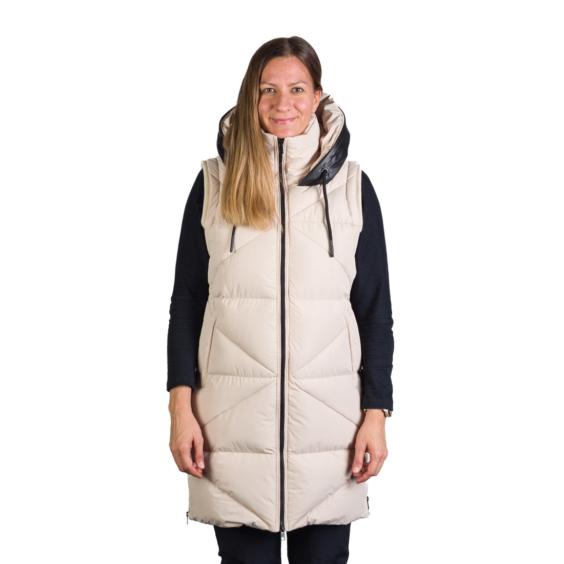 VE-4482SP women's casual trendy like down vest JERRI