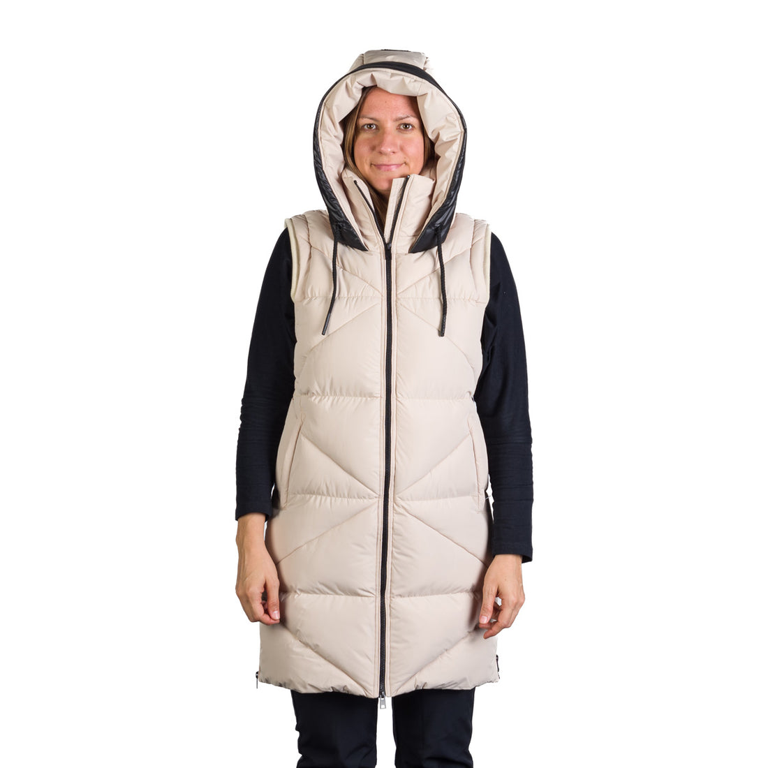 VE-4482SP women's casual trendy like down vest JERRI