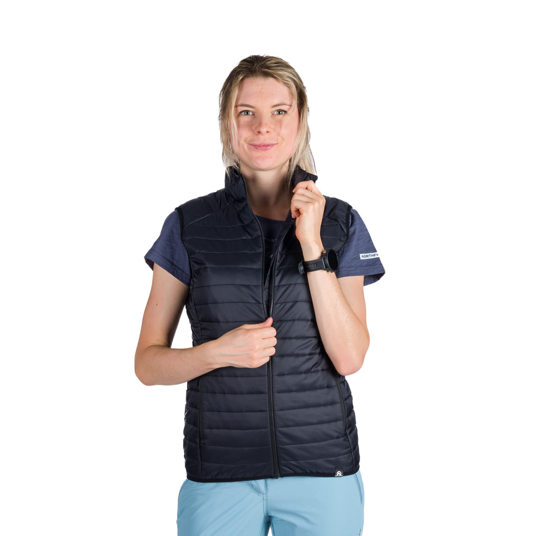 VE-4490OR women's light active insulated vest SAMANTHA