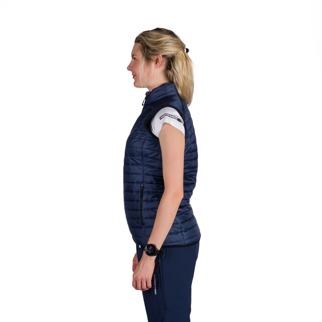 VE-4490OR women's light active insulated vest SAMANTHA
