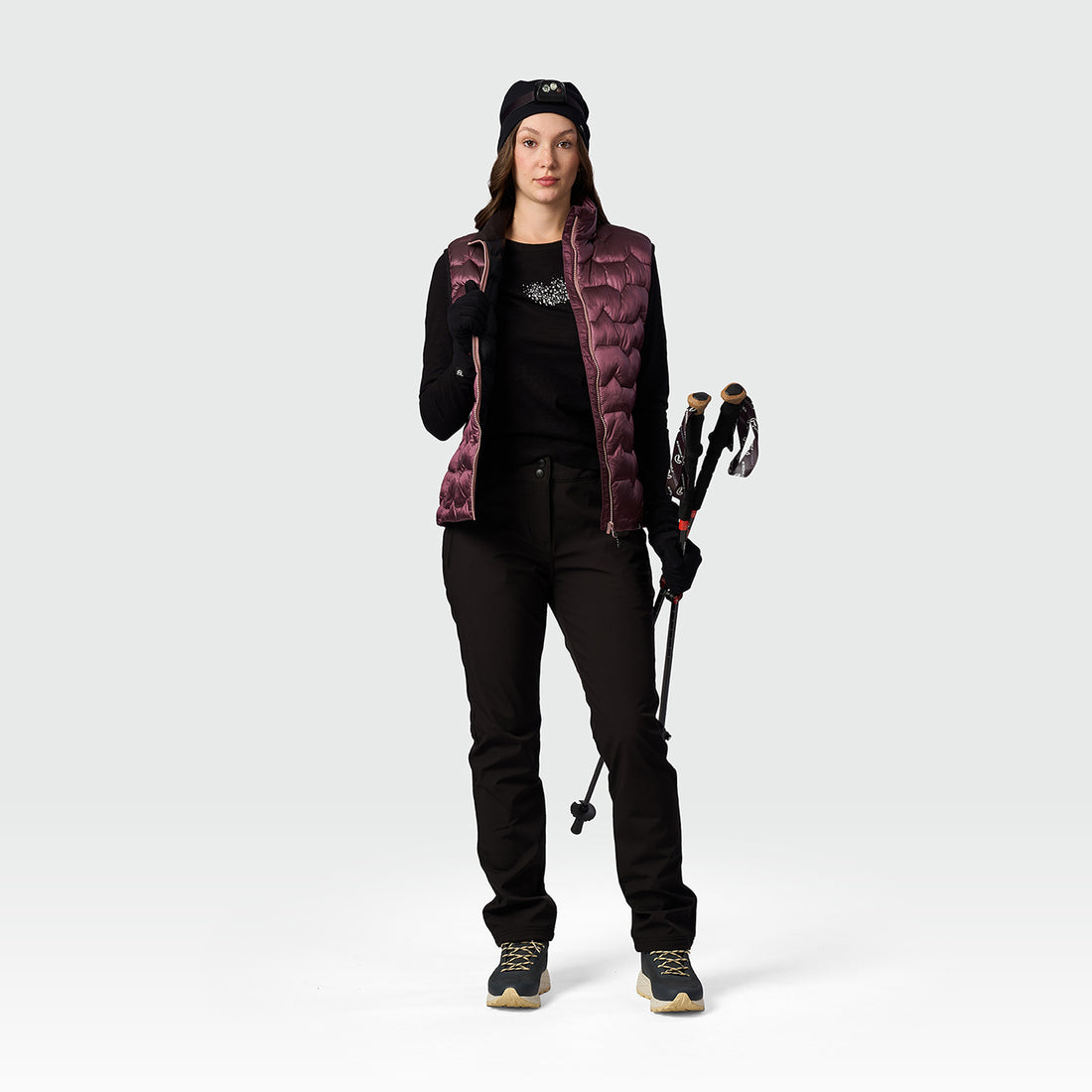 VE-4520OR women's outdoor insulated vest ISABE