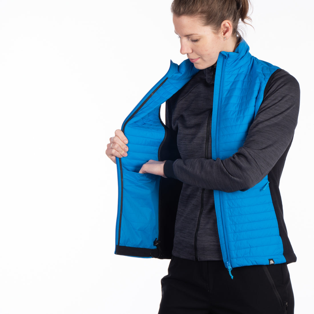 VE-60001OR women's  outdoor style vest PrimaLoft  KIERA
