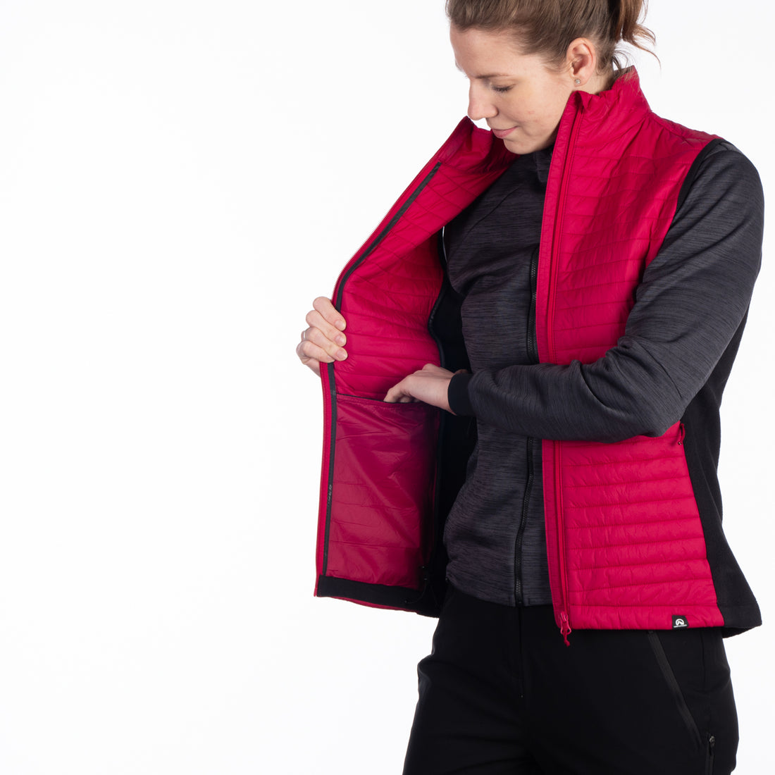 VE-60001OR women's  outdoor style vest PrimaLoft  KIERA