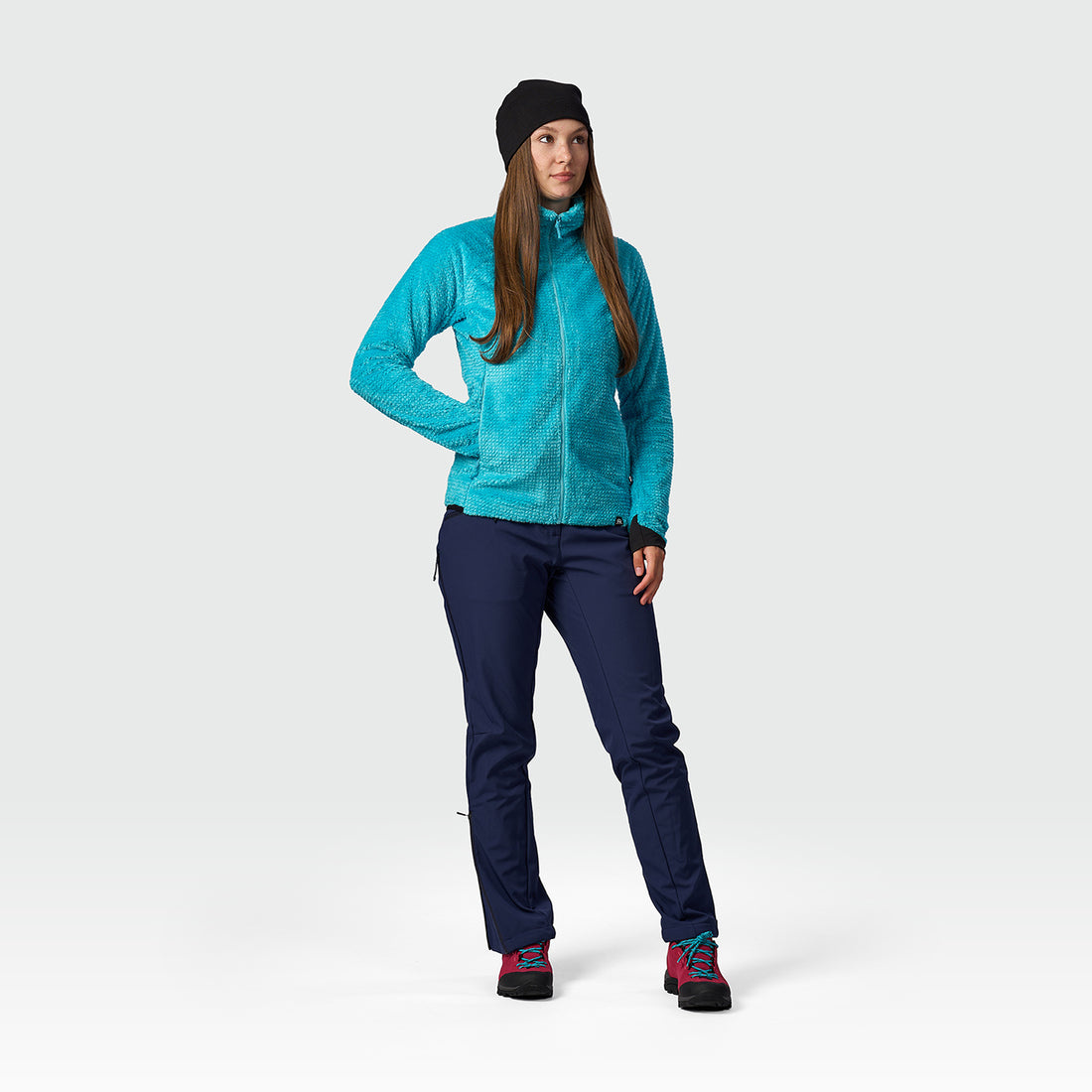 women's fleece active sweater