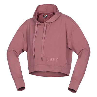 Women's shortened urban oversize sweatshirt with hood PATTI