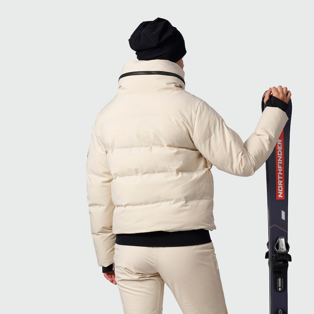 women's ski trendy jacket insulated