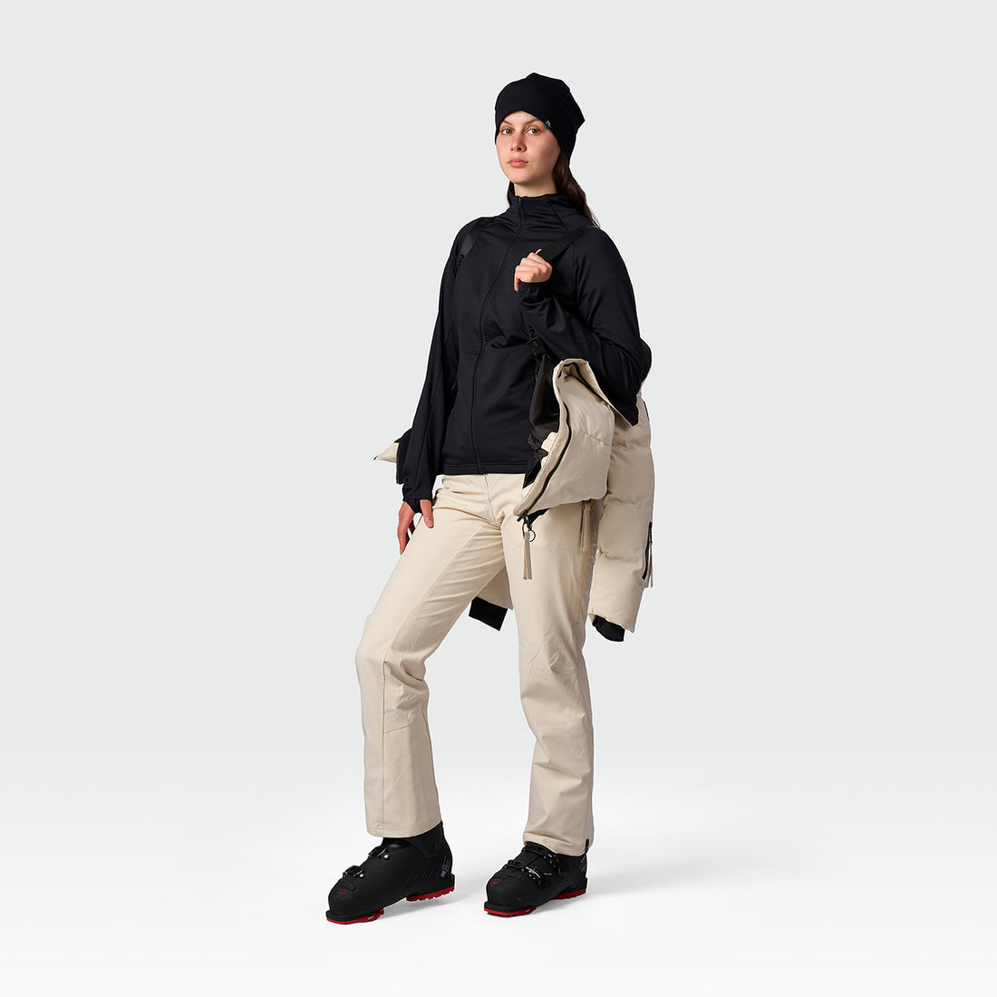 women's ski trendy jacket insulated