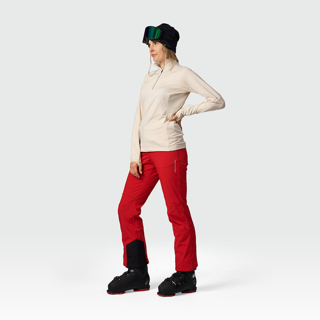 Women's technical ski active sweater JASLYN