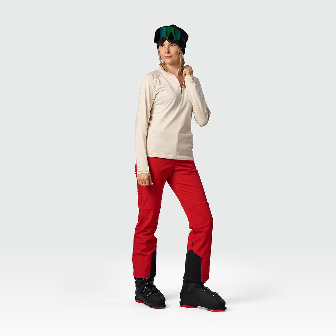 Women's technical ski active sweater JASLYN