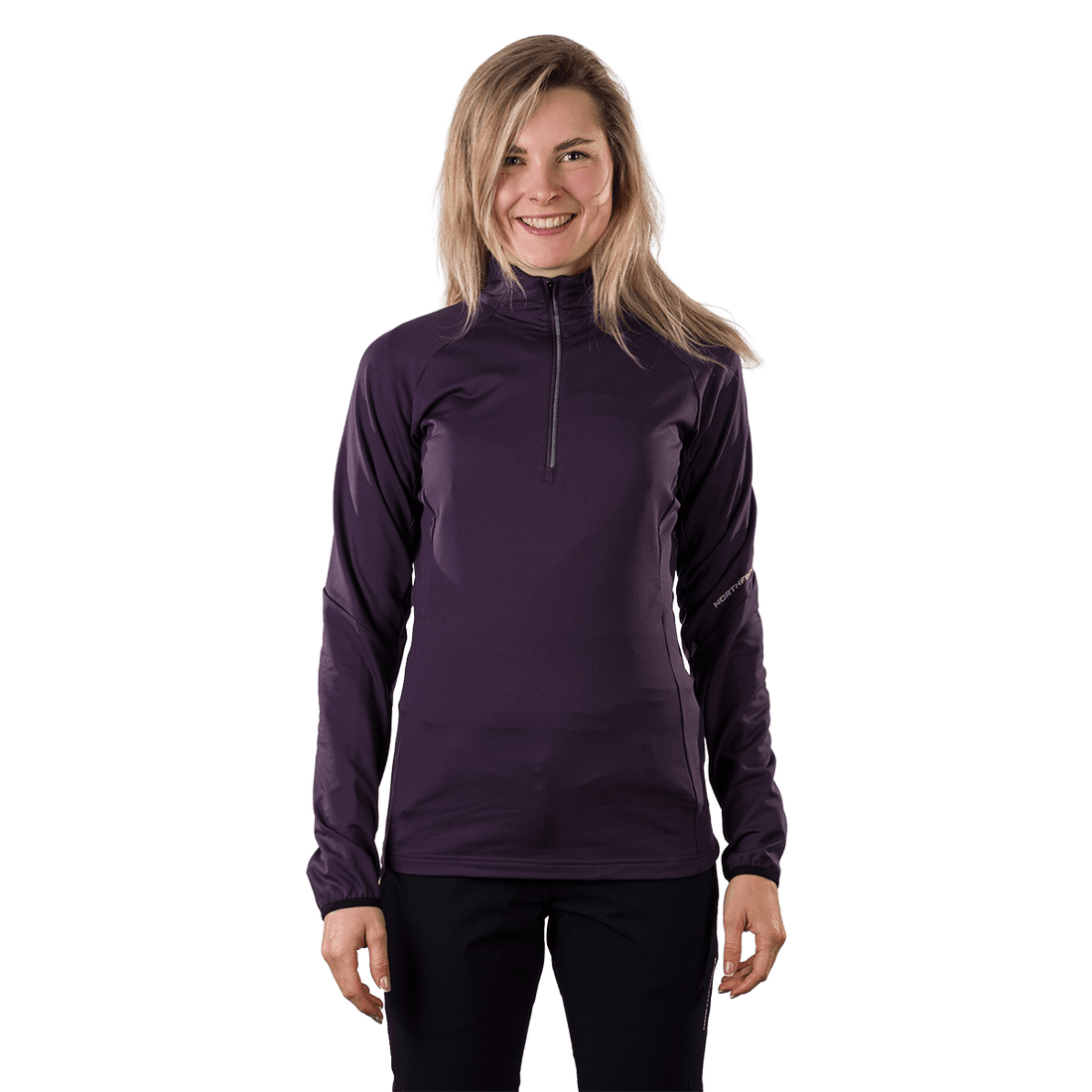 Women's technical ski active sweater JASLYN