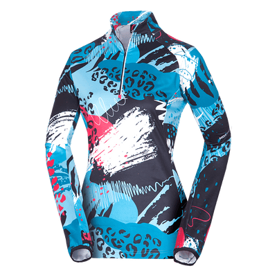 Women's technical ski active sweater JASLYN