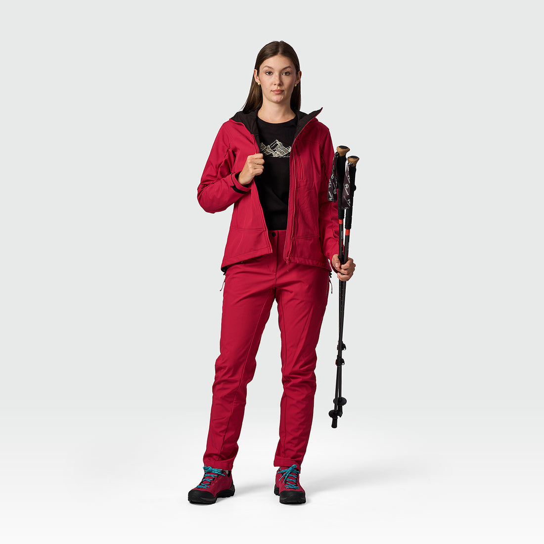 women's travel softshell jacket 3L