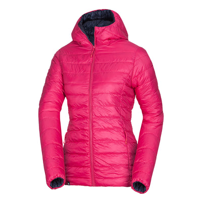 Women's warm reversible jacket ANNIE BU-6034OR