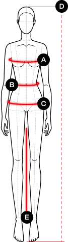 How to Measure Body - Women